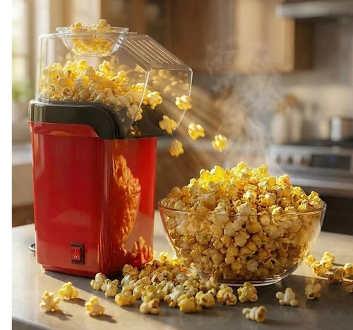 Portable Mini Electric Popcorn Maker. Oil-Free