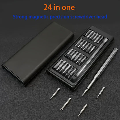24-in-1 Portable Precision Screwdriver Set – Magnetic Multi-Tool Kit
