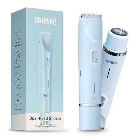 Double Head Electric Shaver + Trimmer  Painless Women's Grooming Tool