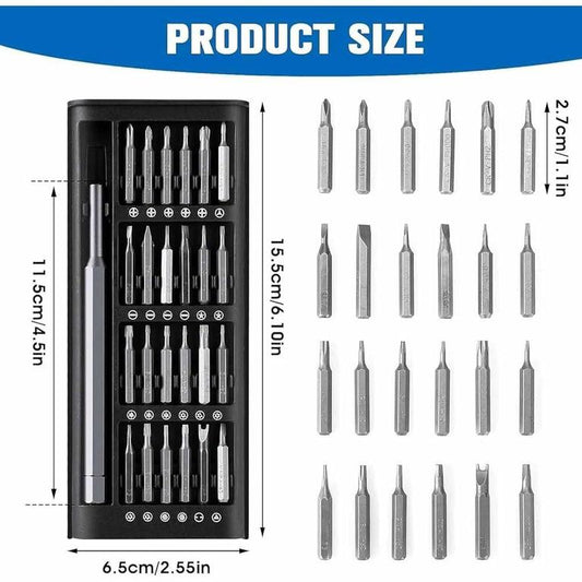 24-in-1 Portable Precision Screwdriver Set – Magnetic Multi-Tool Kit